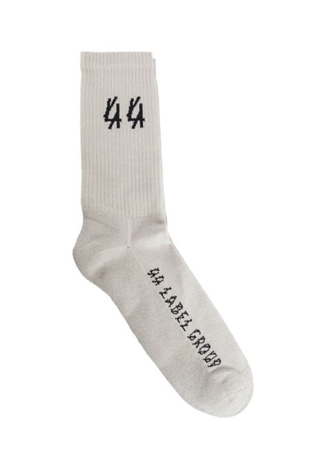 White logo-detail socks 44 Label Group - men 44 LABEL GROUP | B0030141FA177P658